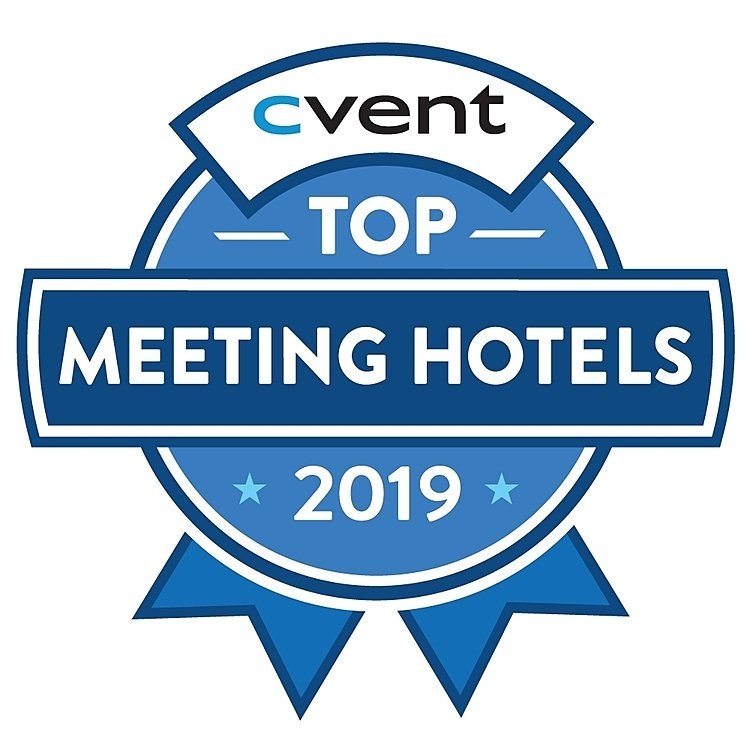 cvent top meeting hotels 2019 badge