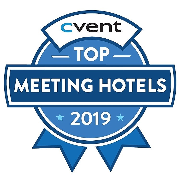 cvent top meeting hotels 2019 badge