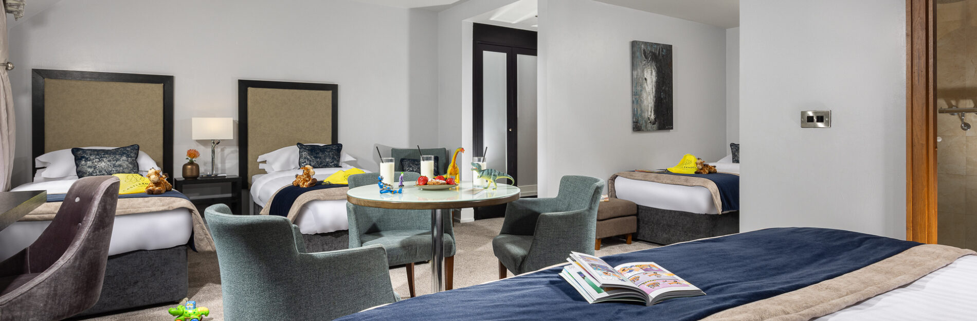 Delux family Room for 5 at Castleknock Hotel
