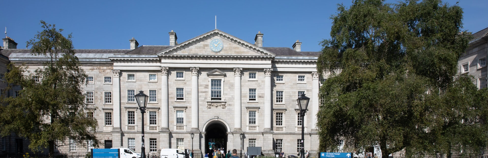 Trinity College Front Square Entrance Dublin City master